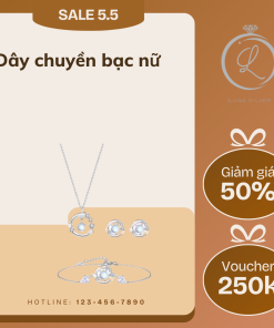 dây chuyền bạc